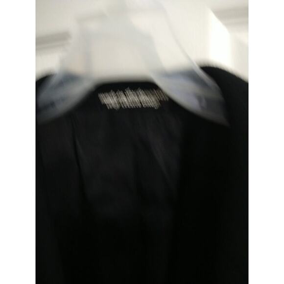 Zyldo George Machado Men's 44L Suit Blazer Black Twill Two Button Close Lined... - Picture 3 of 10